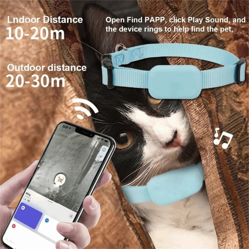 Professional Waterproof Pet GPS Tracker Collar Lost Pet Recovery IOS Android Compatible Dog Cat Locator Anti-Lost Pet Tracking