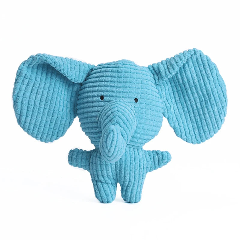 Chew Resistant Plush Dog Toy Voice-Producing Teeth Grinding Fun Exhausting Play Tool For Corgi And Other Dogs Pet Supplies