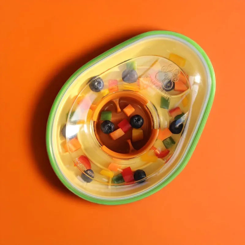Avocado Training Pet Automatic Feeder Non-Spill Treat Dispensing Wobble Toys for Dogs cats slow feeder bowl