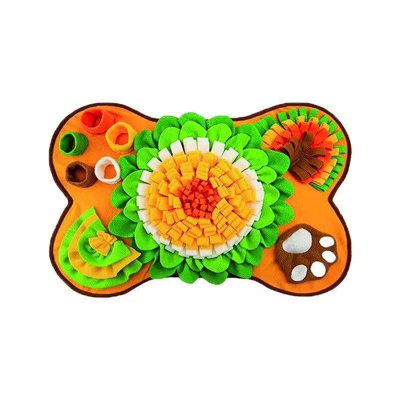 New Pet Smell Mat Foraging Smell Training Blanket Entertainment Interactive Dog Slow Food Mat Training Educational Pet Toys