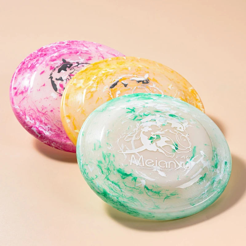 Fashion Pet Dog Silicone Game Flying Saucer Dog Toy Training Interactive Toy Flying Discs Trainning Interactive Pet Supplies