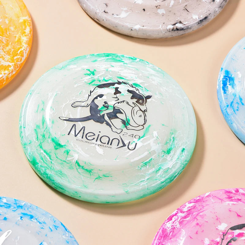 Fashion Pet Dog Silicone Game Flying Saucer Dog Toy Training Interactive Toy Flying Discs Trainning Interactive Pet Supplies