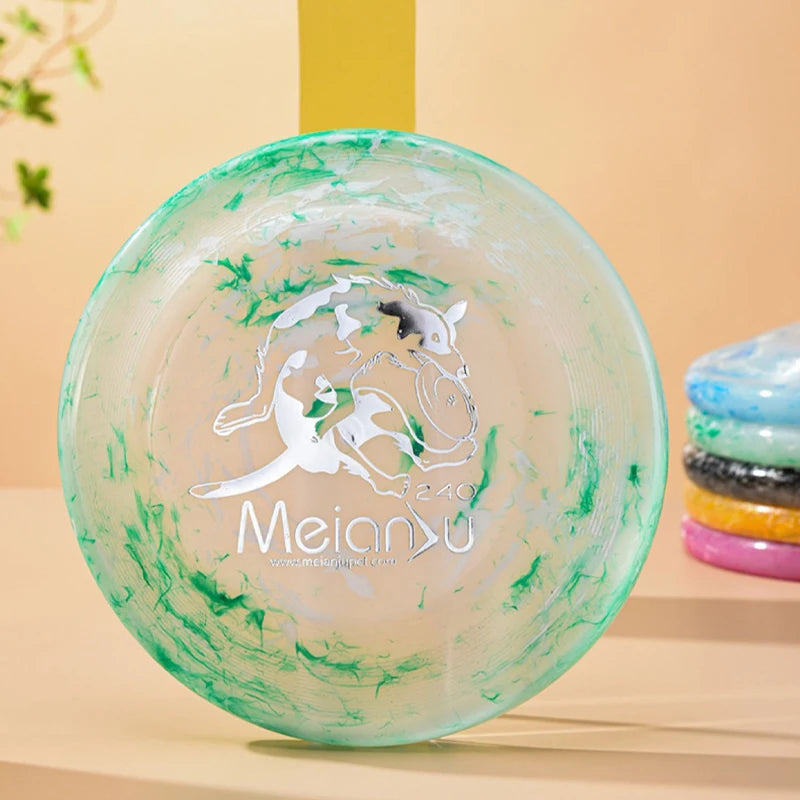 Fashion Pet Dog Silicone Game Flying Saucer Dog Toy Training Interactive Toy Flying Discs Trainning Interactive Pet Supplies